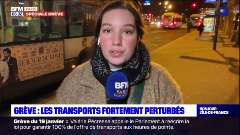 Grève du 19 janvier: les transports fortement perturbés, les Franciliens s'adaptent