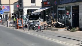 Le conducteur d'une voiture a perdu le contrôle et percuté plusieurs piétons.
