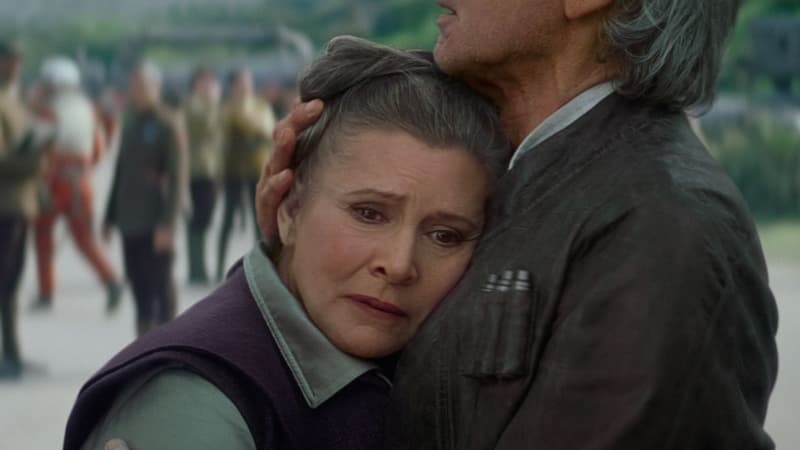 Carrie Fisher avait repris son rôle de Leia dans "Star Wars VII: le Réveil de la Force" en 2015