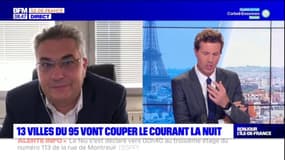 Val-d'Oise: 13 villes vont couper le courant la nuit, le président de la communauté d'agglomération Val Parisis Yannick Boëdec détaille cette expérimentation 