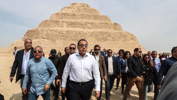 Le Premier ministe égyptien Mostafa Madbouli est venu inaugurer la réouverture du site Le Premier ministe égyptien Mostafa Madbouli est venu inaugurer la réouverture du site