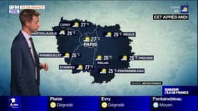 Météo Paris-Île-de-France: des nuages ce vendredi, jusqu'à 27°C à Paris et 29°C à Meaux