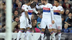 Bertrand Traoré et ses coéquipiers
