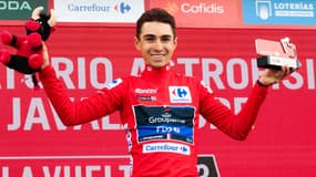 Lenny Martinez sur la Vuelta le 31 août 2023