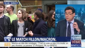 Philippe Aghion face à Henri de Castries: le match des programmes Fillon/Macron