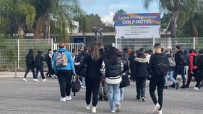 Le lycée professionnel Golf Hôtel de Hyères où se sont passés les faits.