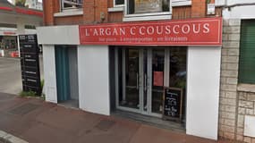Le restaurant l'Argan couscous à Marcq-en-Barœul, en octobre 2023.