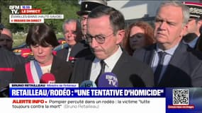 Pompier percuté: le ministre de l'Intérieur Bruno Retailleau évoque une "tentative d'homicide" 