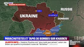 L'armée ukrainienne indique que des troupes aéroportées russes ont débarqué à Kharkiv