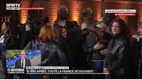 Commémoration des attentats du 13-Novembre: "Une cérémonie très digne, très belle", note Matthieu Langlois, ancien médecin du RAID
