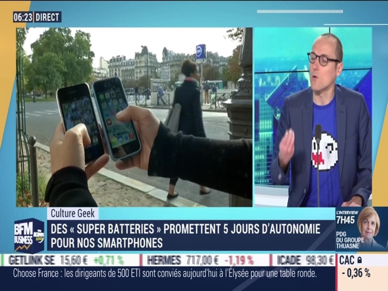Culture Geek Des "super batteries" promettent cinq jours d'autonomie