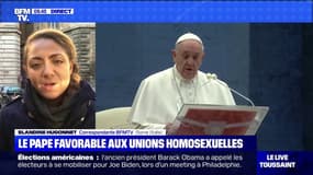 Le pape François favorable à une "union civile" pour les homosexuels