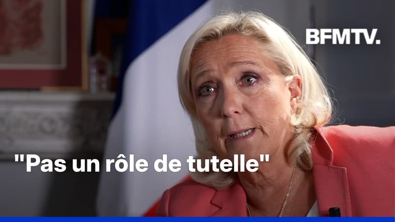 Jordan Bardella "déterminera" le rôle de Marine Le Pen s'il est candidat puis élu président de la République