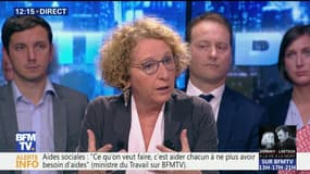 "Ce qu'on veut faire, c'est aider chacun à ne plus avoir besoin d'aides ", Muriel Pénicaud