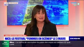 "C'est un événement qui donne la parole aux femmes": Françoise Nahon, directrice du festival "Femmes en scènes" à Nice était l'invitée d'Azur week-end