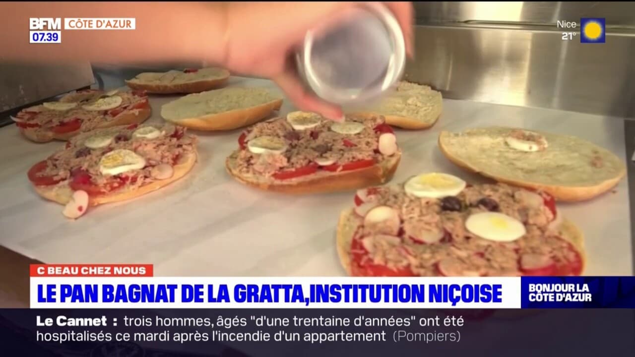 C beau chez nous le pan bagnat de La Gratta, une institution niçoise