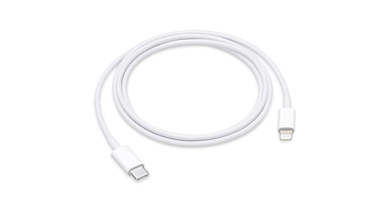 Le câble d'iPhone vendu par Apple
