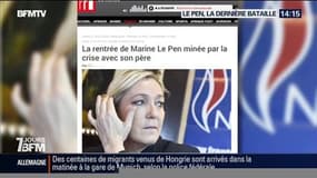 FN: le bras de fer entre Jean-Marie Le Pen et sa fille est loin d'être terminé