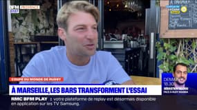 "Impressionnant": à Marseille, les bars transforment l'essai à chaque match de la coupe du monde de rugby