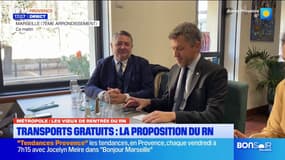 Métropole Aix-Marseille: des élus locaux du RN proposent la gratuité des transports pour certains usagers