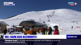 Rhône: avec les vacances scolaires, attention aux chutes pour les skieurs