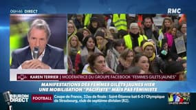 Les "femmes gilets jaunes" veulent "détourner l'attention" des violences en marge du mouvement