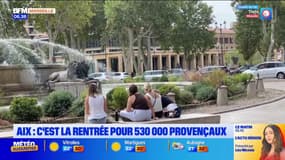 Aix-en-Provence: les écoliers ont profité du dernier jour de vacances avant la rentrée, ce lundi