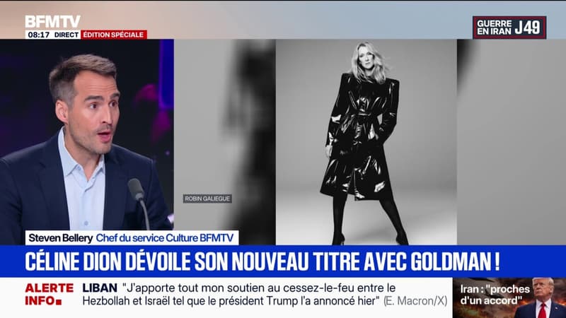 Céline Dion dévoile son nouveau titre "Dansons", écrit et composé par Jean-Jacques Goldman