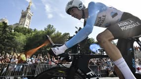 Romain Bardet était le leader de l'équipe AG2R La Mondiale sur le Tour de France. 