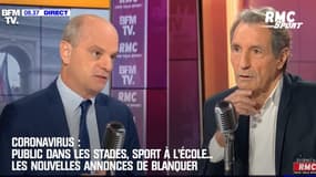 Covid : Public dans les stades, sport à l'école... les nouvelles annonces de Blanquer
