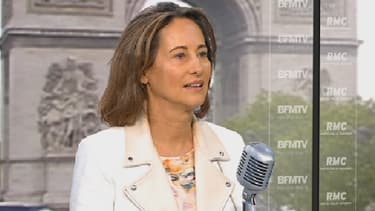 Ségolène Royal sur le plateau de BFMTV le 14 mai 2013
