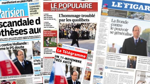 La presse condamne les sifflets et critique le chef de l'Etat.