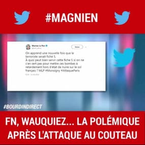 FN, Wauquiez... La polémique après l'attaque au couteau à Paris