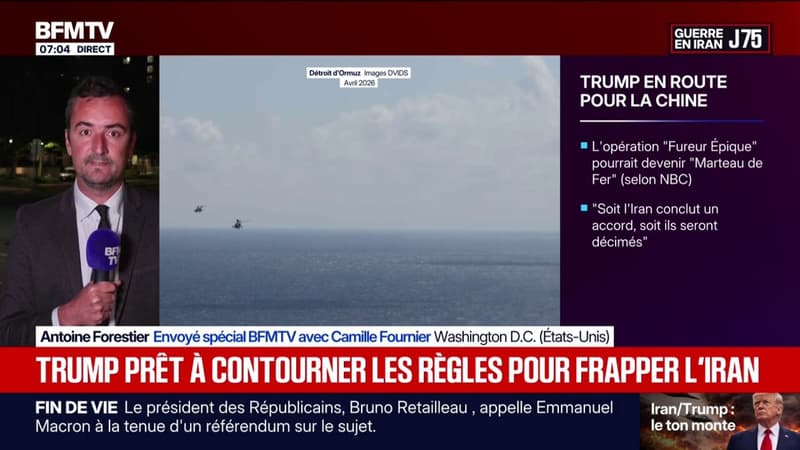 Moyen-Orient: en cas de reprise des combats, les États-Unis lanceraient l'opération "Marteau de Fer"
