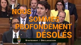 "Nous sommes désolés". Ému, Justin Trudeau s'excuse pour la discrimination des homosexuels au Canada
