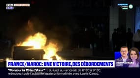 France-Maroc: des débordements dans les Alpes-Maritimes