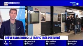 Transports: trafic fortement perturbé par un mouvement de grève sur le RER C