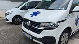 Une ambulance (illustration).