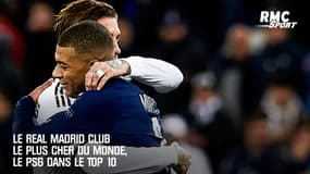 Le Real Madrid club le plus cher du monde, le PSG dans le Top 10