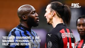 "Résumer Ibrahimovic à une mauvaise personnalité, c'est faux" défend Rothen