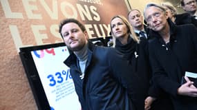Clément Beaune dans les transports parisiens le 24 novembre 2023