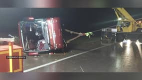 Un autocar transportant des jeunes et leurs accompagnants vers les Alpes a eu un accident sur l'autoroute A6, en Côte-d'Or.