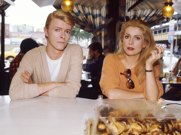 Catherine Deneuve et David Bowie 