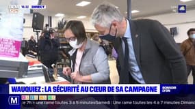 La sécurité au cœur de la campagne de Laurent Wauquiez