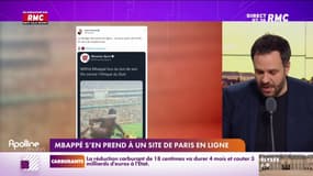 Kylian Mbappé s'en prend à un site de paris en ligne