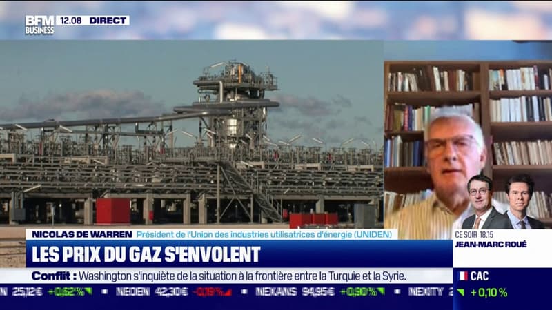 Les prix du gaz s'envolent