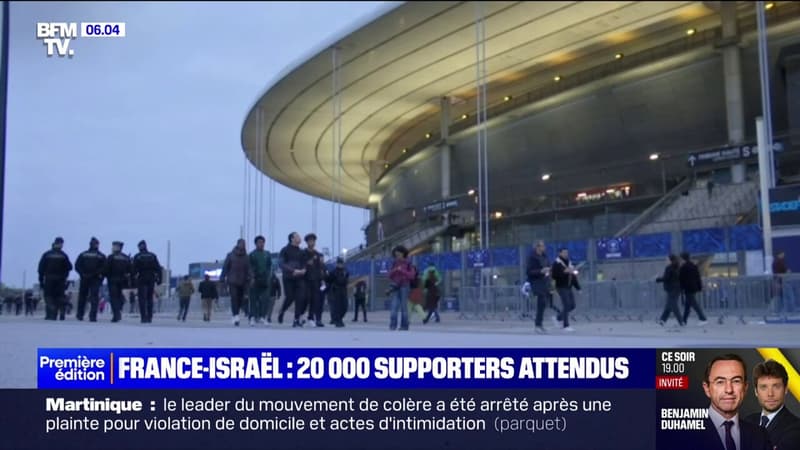 France-Israël: 20.000 supporters attendus au Stade de France