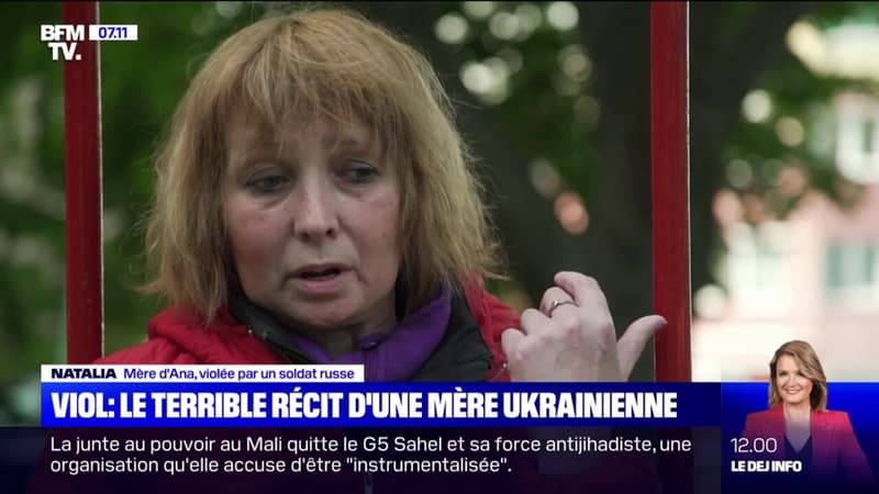 Guerre en Ukraine: une mère raconte le viol de sa fille par un soldat russe