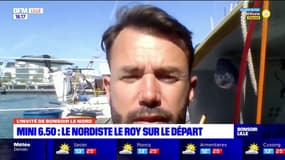 Mini Transat 6.50: le nordiste Pierre Le Roy sur le départ