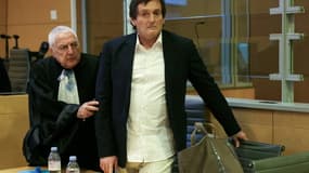 Pierre Palmade au tribunal de Melun (Seine-et-Marne) le 20 novembre 2024